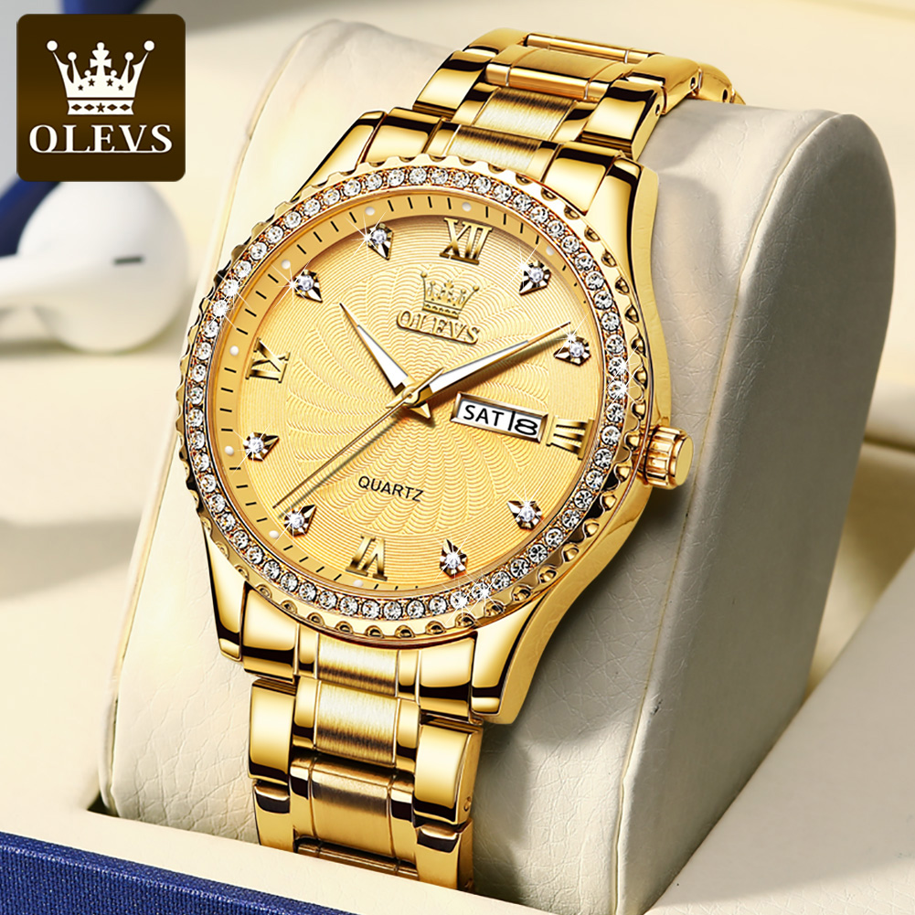 Luxury Watch Magazine - ساعة يد رجالية فاخرة من OLEVS