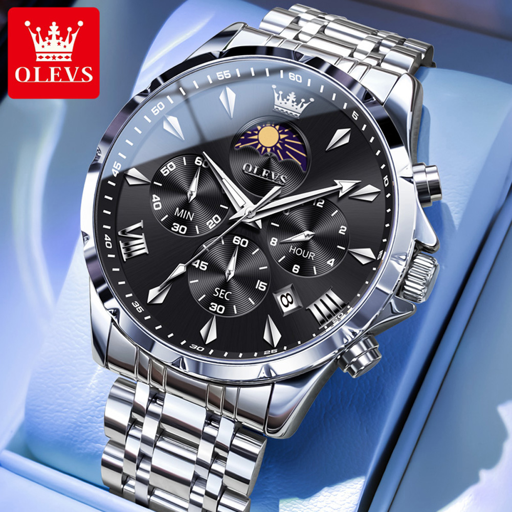 Luxury Watch Magazine - ساعة رجالية من ماركة OLEVS 3653