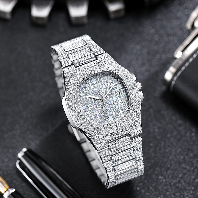Luxury Watch Iceberg - موضة جديدة مثلج خارج ساعة للرجال