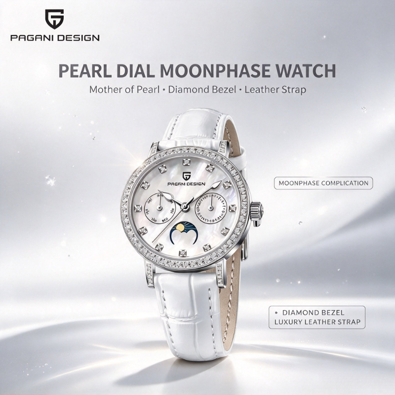 Luxury Watch Top 10 - ساعة كوارتز نسائية من باجاني ديزاين