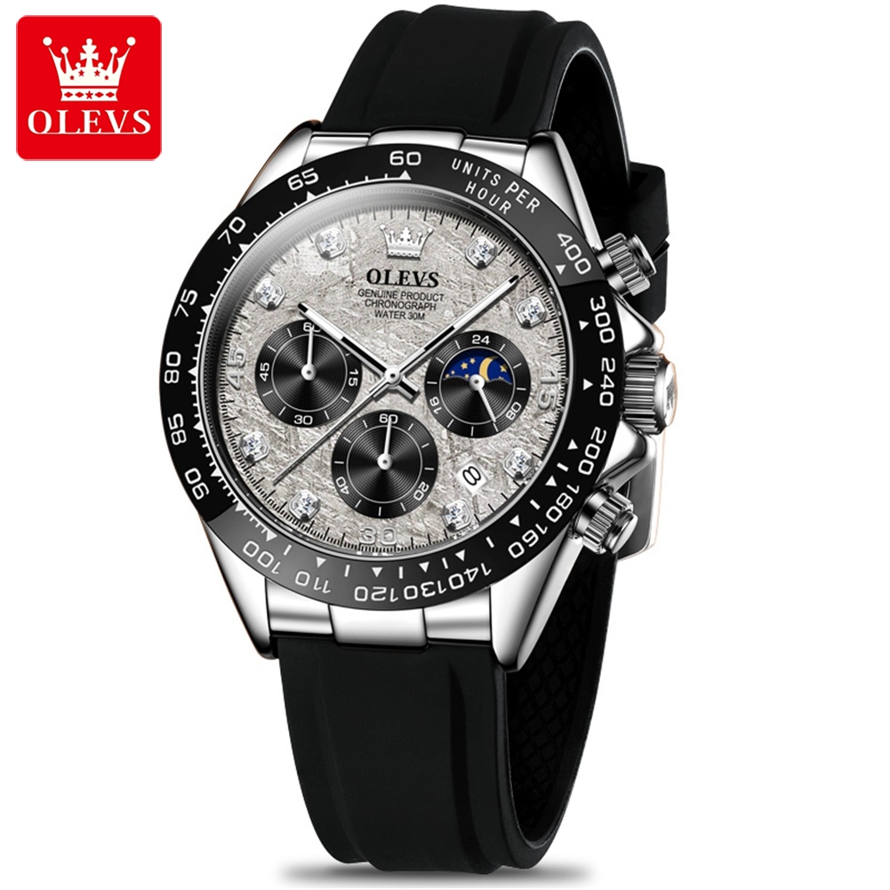 ساعة OLEVS 2875 كوارتز للرجال، - مراجعة Luxury Watch Maker وسعره