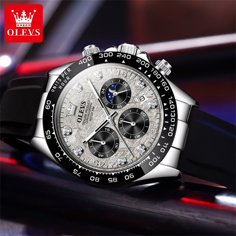 ساعة OLEVS 2875 كوارتز للرجال، - مراجعة Luxury Watch Maker وسعره