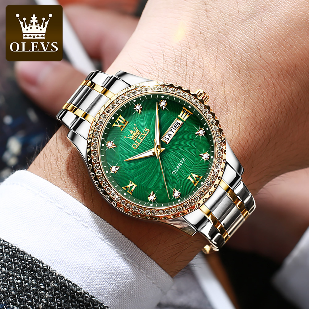 ساعة يد رجالية فاخرة من OLEVS  - مراجعة Luxury Watch Magazine وسعره