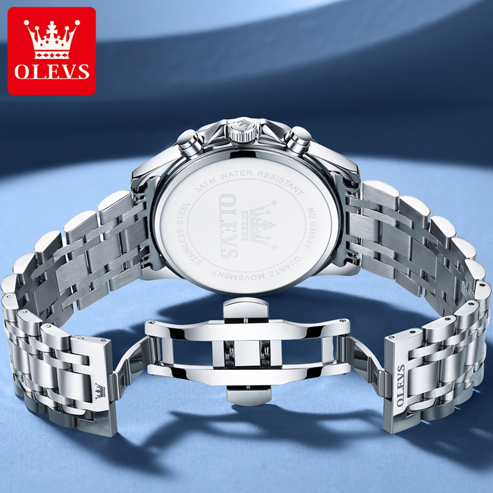 ساعة رجالية من ماركة OLEVS 365 - مراجعة Luxury Watch Magazine وسعره