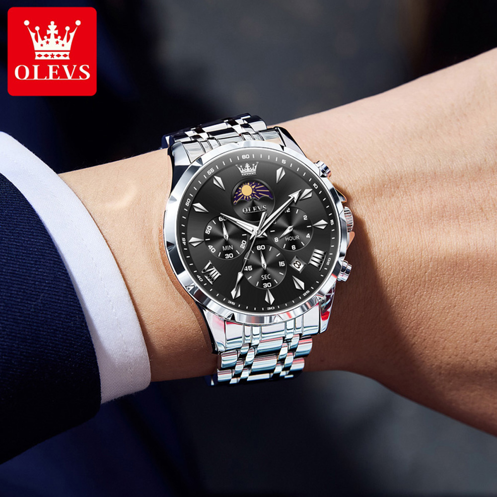 ساعة رجالية من ماركة OLEVS 365 - مراجعة Luxury Watch Magazine وسعره