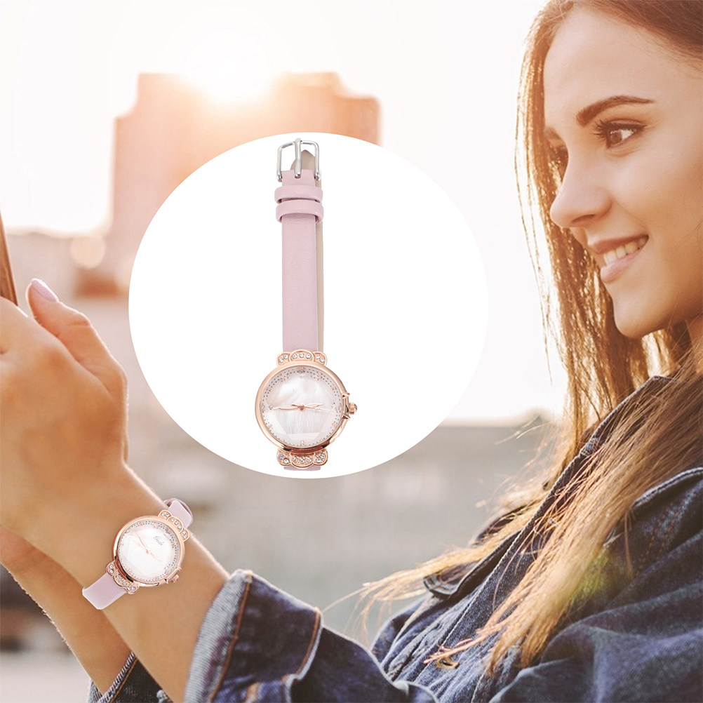 ساعة يد نسائية واحدة مزينة بأح - مراجعة Luxury Watch Gift For Her وسعره