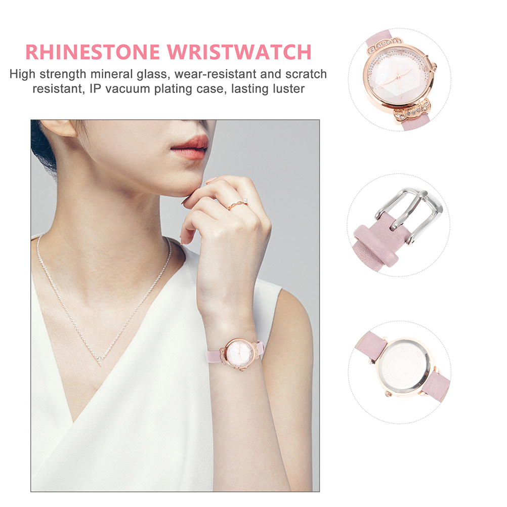 ساعة يد نسائية واحدة مزينة بأح - مراجعة Luxury Watch Gift For Her وسعره