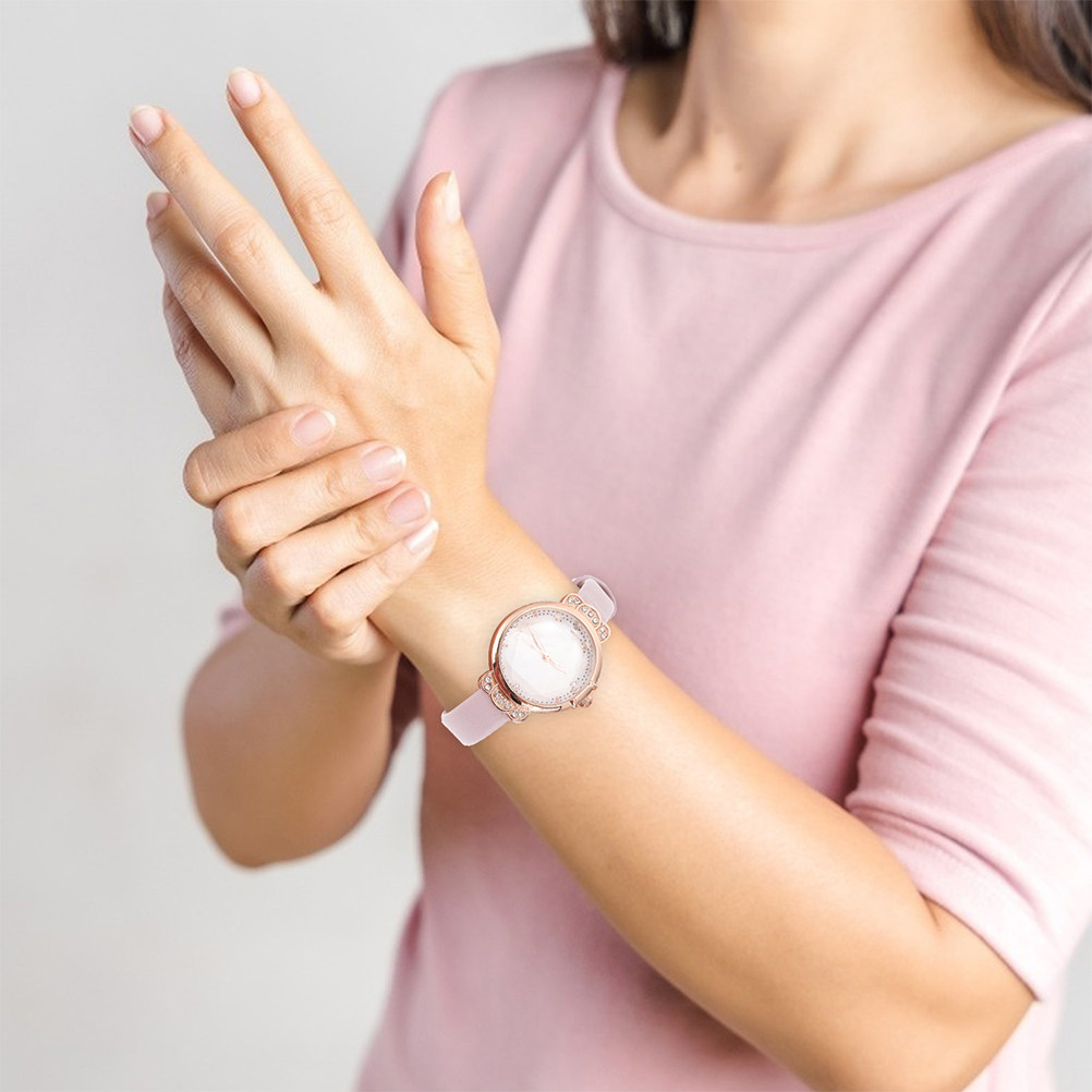 ساعة يد نسائية واحدة مزينة بأح - مراجعة Luxury Watch Gift For Her وسعره